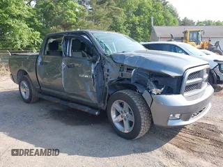 2012 Ram 1500 Express with VIN 1C6RD7KT6CS174599, listed as a IAAI auction lot 42367638 with 72,779 mi miles and . Bid and sale history available at DreamBid. Image 1.