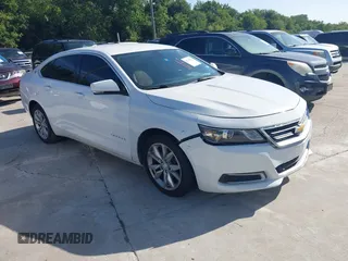 2017 Chevrolet Impala LT with VIN 2G1105S31H9140898, listed as a IAAI auction lot 42715581 with 140,469 mi miles and . Bid and sale history available at DreamBid. Image 1.