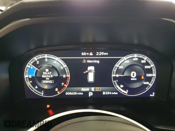 2023 Mitsubishi Outlander SE z VIN JA4J4UA86PZ057243, wystawiony jako Copart lot #53845105 z przebiegiem 8 628 mil mil oraz Szkoda całkowita • Salvage title. Historia ofert i sprzedaży dostępna na DreamBid. Obrazek 9.