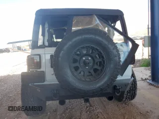 2020 Jeep Wrangler Sport S with VIN 1C4GJXAG0LW151115, listed as a Copart auction lot 55514505 with Not provided miles and Salvage title. Bid and sale history available at DreamBid. Image 6.