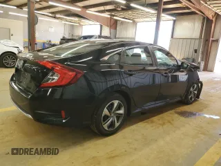2020 Honda Civic LX z VIN 2HGFC2F64LH551171, wystawiony jako Copart lot #48491715 z przebiegiem 56 715 mil mil oraz Szkoda całkowita • Salvage title. Historia ofert i sprzedaży dostępna na DreamBid. Obrazek 3.