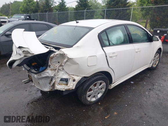 2012 Nissan Sentra S with VIN 3N1AB6AP1CL740700, listed as a IAAI auction lot 42366883 with 116,066 mi miles and . Bid and sale history available at DreamBid. Image 4.