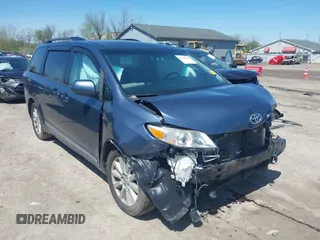 2017 Toyota Sienna with VIN 5TDDZ3DC4HS178239, listed as a IAAI auction lot 42130645 with 140,987 mi miles and . Bid and sale history available at DreamBid. Image 6.