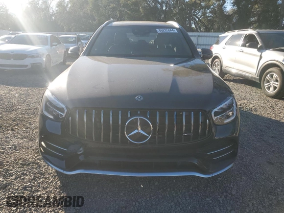 2020 Mercedes-Benz GLC with VIN WDC0G6EB9LF753756, listed as a Copart auction lot 86285044 with 38,597 mi miles and Salvage Title. Bid and sale history available at carsss.com. Image 5.