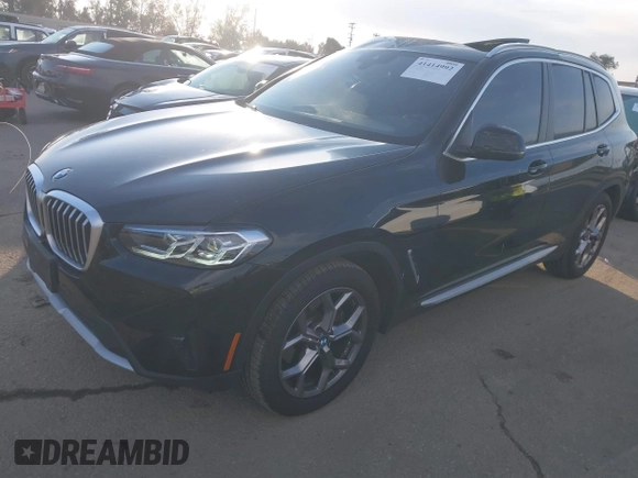 2024 BMW X3 sDrive30i with VIN WBX47DP0XRN261570, listed as a IAAI auction lot 41414992 with 15,146 mi miles and . Bid and sale history available at DreamBid. Image 17.