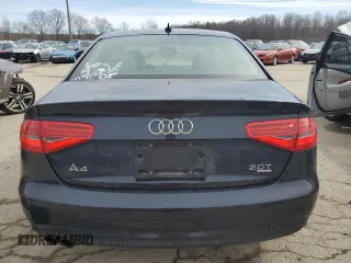 2013 Audi A4 Premium Plus with VIN WAUFFAFL8DN030627, listed as a Copart auction lot 46399905 with 89,592 mi miles and Salvage Title. Bid and sale history available at carsss.com. Image 6.