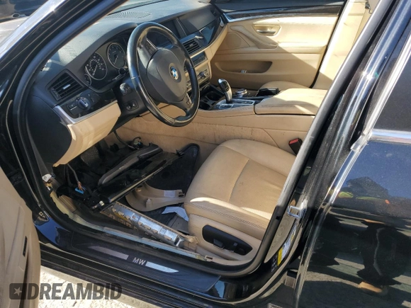 2015 BMW 5 Series 528i xDrive with VIN WBA5A7C53FG142911, listed as a Copart auction lot 49093285 with Not Provided miles and Salvage Title. Bid and sale history available at carsss.com. Image 7.