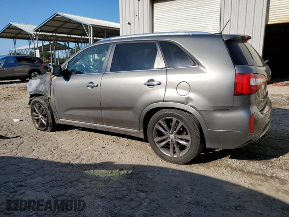 2014 Kia Sorento SX Limited with VIN 5XYKW4A79EG484147, listed as a Copart auction lot 67892894 with Not Provided miles and Non Repairable. Bid and sale history available at carsss.com. Image 2.
