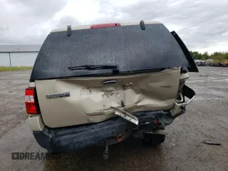 2007 Ford Expedition EL SSV with VIN 1FMFK16577LA61041, listed as a Copart auction lot 76007634 with 228,250 mi miles and Salvage Title. Bid and sale history available at carsss.com. Image 6.