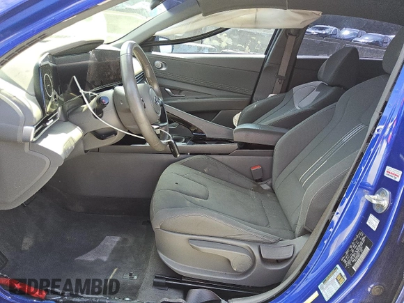 2023 Hyundai Elantra SEL with VIN KMHLS4AG3PU416391, listed as a Copart auction lot 56625415 with 53,652 mi miles and Clean title. Bid and sale history available at DreamBid. Image 7.