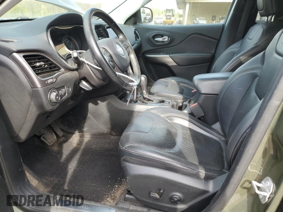 2019 Jeep Cherokee Limited with VIN 1C4PJMDX8KD276500, listed as a Copart auction lot 54837115 with 61,974 mi miles and Salvage Title. Bid and sale history available at carsss.com. Image 7.