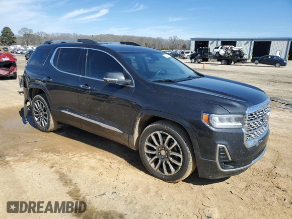 2020 GMC Acadia Denali with VIN 1GKKNXLS1LZ152440, listed as a Copart auction lot 46347165 with 67,682 mi miles and Salvage title. Bid and sale history available at DreamBid. Image 4.