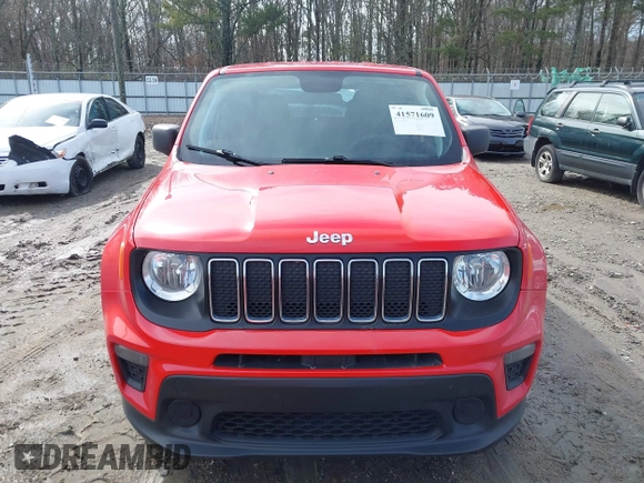 2019 Jeep Renegade Sport with VIN ZACNJAAB8KPK37967, listed as a IAAI auction lot 41571609 with 89,413 mi miles and . Bid and sale history available at DreamBid. Image 13.