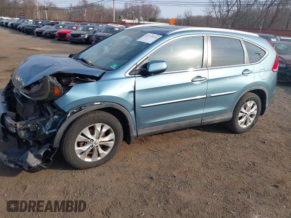 2014 Honda CR-V EX-L with VIN 5J6RM4H72EL056669, listed as a IAAI auction lot 41773214 with 96,224 mi miles. Bid and sale history available at carsss.com. Image 18.