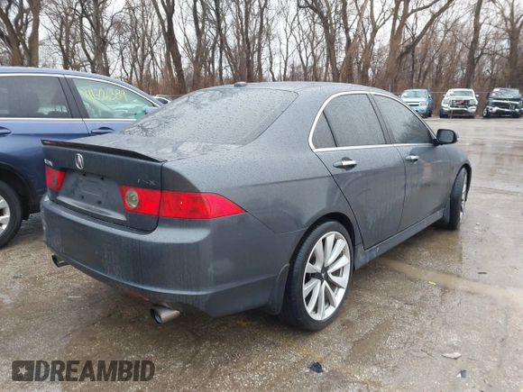 2007 Acura TSX with VIN JH4CL968X7C008880, listed as a IAAI auction lot 41721314 with 257,909 mi miles. Bid and sale history available at carsss.com. Image 4.