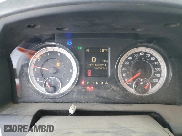 2016 Ram 2500 Tradesman with VIN 3C6MR5AJ1GG125758, listed as a Copart auction lot 89159015 with 148,321 mi miles and Salvage Title. Bid and sale history available at carsss.com. Image 9.