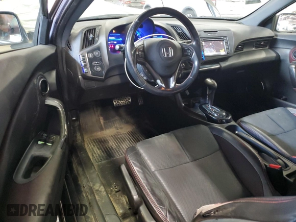 2015 Honda CR-Z EX with VIN JHMZF1D68FS000477, listed as a Copart auction lot 75203534 with 271,471 mi miles and Clean Title. Bid and sale history available at carsss.com. Image 8.