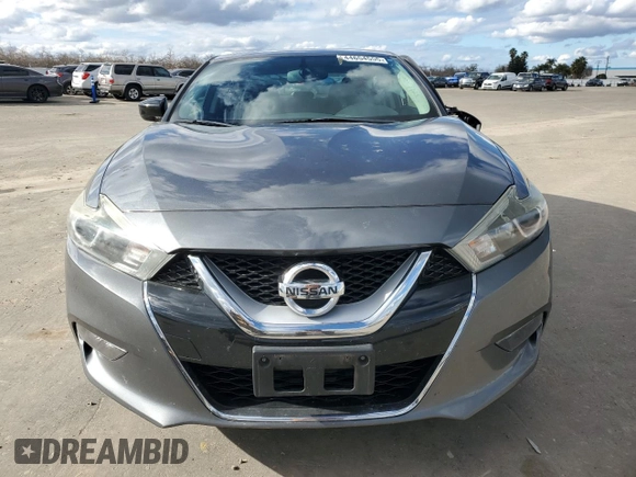 2017 Nissan Maxima S with VIN 1N4AA6AP8HC381970, listed as a Copart auction lot 44654555 with 78,491 mi miles and Salvage Title. Bid and sale history available at DreamBid. Image 5.
