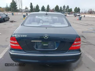 2001 Mercedes-Benz S with VIN WDBNG75J01A152091, listed as a IAAI auction lot 38561077 with 84,669 mi miles. Bid and sale history available at carsss.com. Image 16.