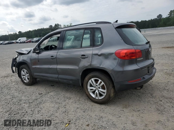 2017 Volkswagen Tiguan S с VIN WVGBV7AX8HK038781, выставлен на аукционе Copart как лот 53607475 с пробегом 71 419 миль миль и Списание • Salvage title. История ставок и продаж доступна на DreamBid. Изображение 2.