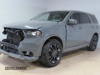 2020 Dodge Durango GT Plus with VIN 1C4RDHDG5LC130263, listed as a Copart auction lot 55143725 with 34,595 mi miles and Salvage Title. Bid and sale history available at carsss.com. Image 2.