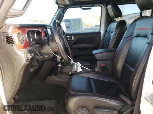 2022 Jeep Wrangler Unlimited Rubicon with VIN 1C4HJXFG5NW116733, listed as a Copart auction lot 79630704 with 50,949 mi miles and Non repairable. Bid and sale history available at DreamBid. Image 7.