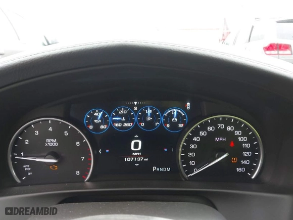 2016 Cadillac CT6 RWD with VIN 1G6KA5RX4GU163954, listed as a IAAI auction lot 41757869 with 107,137 mi miles. Bid and sale history available at carsss.com. Image 7.