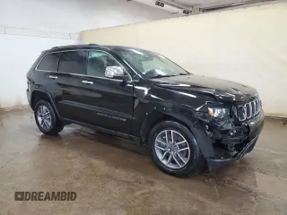 2021 Jeep Grand Cherokee Limited with VIN 1C4RJFBG5MC736065, listed as a Copart auction lot 58471845 with 42,280 mi miles and Non repairable. Bid and sale history available at DreamBid. Image 4.