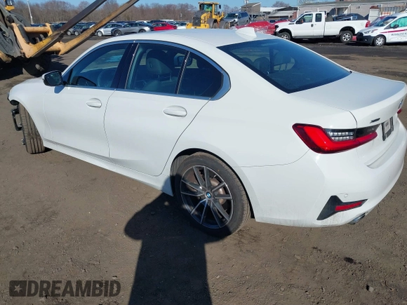 2021 BMW 3 Series 330i xDrive with VIN 3MW5R7J09M8B47753, listed as a IAAI auction lot 41897641 with 38,189 mi miles and . Bid and sale history available at DreamBid. Image 3.