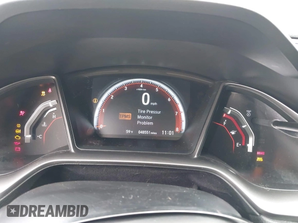 2018 Honda Civic Si with VIN 2HGFC1E50JH708274, listed as a IAAI auction lot 42034872 with 48,551 mi miles and . Bid and sale history available at DreamBid. Image 7.