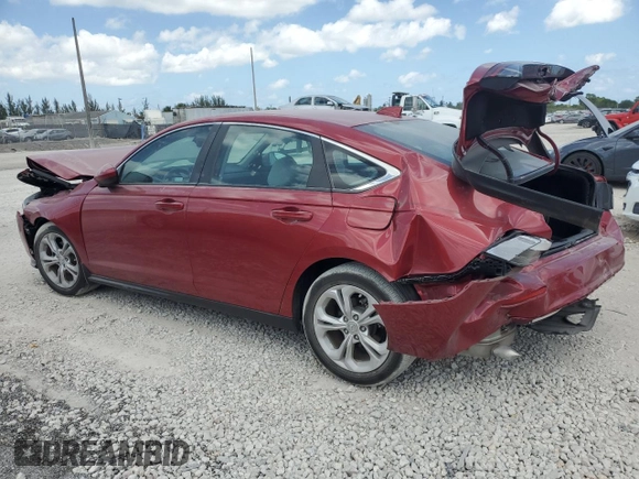 2024 Honda Accord LX z VIN 1HGCY1F2XRA000858, wystawiony jako Copart lot #55067945 z przebiegiem 9 632 mil mil oraz Nie do naprawy • Non repairable. Historia ofert i sprzedaży dostępna na DreamBid. Obrazek 2.