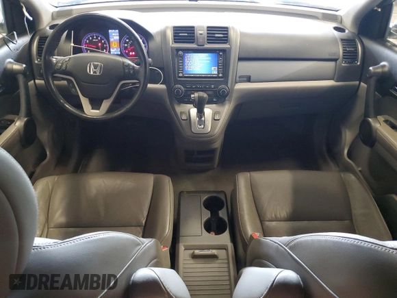 2011 Honda CR-V EX-L with VIN 5J6RE3H78BL022660, listed as a Copart auction lot 58039815 with 81,214 mi miles and Salvage title. Bid and sale history available at DreamBid. Image 8.