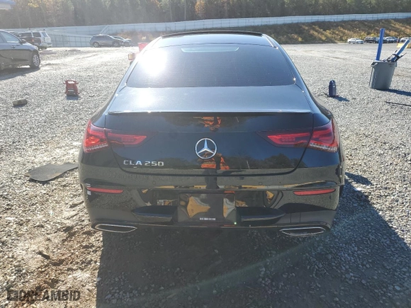 2023 Mercedes-Benz CLA with VIN W1K5J4GBXPN330460, listed as a Copart auction lot 81113644 with 16,522 mi miles and Salvage Title. Bid and sale history available at carsss.com. Image 6.
