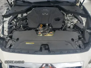 2022 Infiniti Q50 Luxe with VIN JN1EV7BR7NM340678, listed as a Copart auction lot 53838185 with 36,834 mi miles and Salvage title. Bid and sale history available at DreamBid. Image 11.