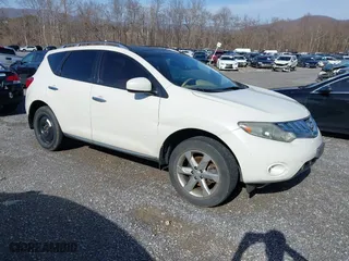 2009 Nissan Murano SL with VIN JN8AZ18W39W205559, listed as a IAAI auction lot 41688532 with 119,208 mi miles. Bid and sale history available at carsss.com. Image 1.