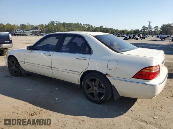 2001 Acura RL with VIN JH4KA96691C000647, listed as a Copart auction lot 77895954 with 225,386 mi miles and Salvage Title. Bid and sale history available at carsss.com. Image 2.
