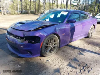 2019 Dodge Charger Scat Pack with VIN 2C3CDXGJ2KH646944, listed as a IAAI auction lot 41707493 with NaN miles. Bid and sale history available at carsss.com. Image 17.