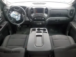 2022 Chevrolet Silverado 1500 Custom with VIN 3GCPDBEK7NG629749, listed as a Copart auction lot 49443735 with 0 mi miles and Salvage Title. Bid and sale history available at carsss.com. Image 8.