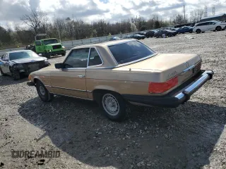 1983 Mercedes-Benz 380 SL with VIN WDBBA45AXDB020618, listed as a Copart auction lot 49071775 with 111,064 mi miles and Clean Title. Bid and sale history available at carsss.com. Image 2.