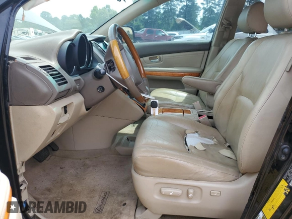 2008 Lexus RX 350 with VIN 2T2GK31U58C050434, listed as a Copart auction lot 55183355 with Not Provided miles and Clean Title. Bid and sale history available at DreamBid. Image 7.