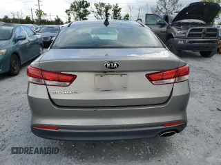 2016 Kia Optima LX with VIN 5XXGT4L33GG092023, listed as a Copart auction lot 60788045 with 94,517 mi miles and Clean title. Bid and sale history available at DreamBid. Image 6.