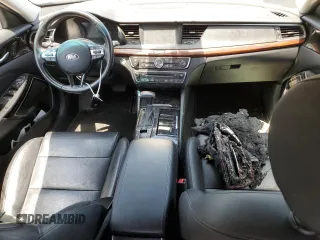 2017 Kia Cadenza Technology with VIN KNALC4J17H5091928, listed as a Copart auction lot 57755034 with 114,134 mi miles and Salvage Title. Bid and sale history available at carsss.com. Image 8.