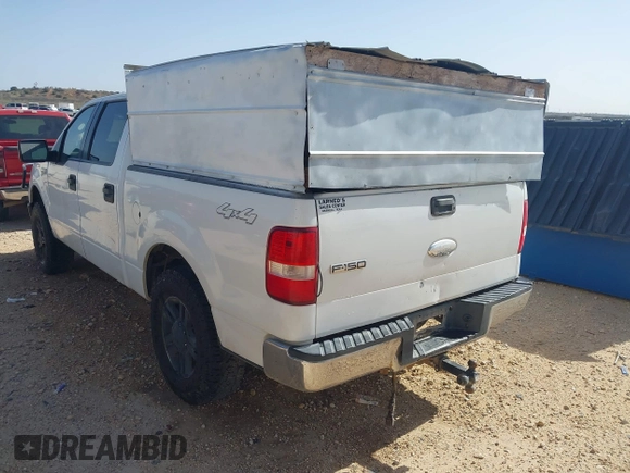 2008 Ford F-150 XLT z VIN 1FTPW14VX8KC56557, wystawiony jako IAAI lot #41809886 z przebiegiem 231 174 mil mil oraz . Historia ofert i sprzedaży dostępna na DreamBid. Obrazek 3.