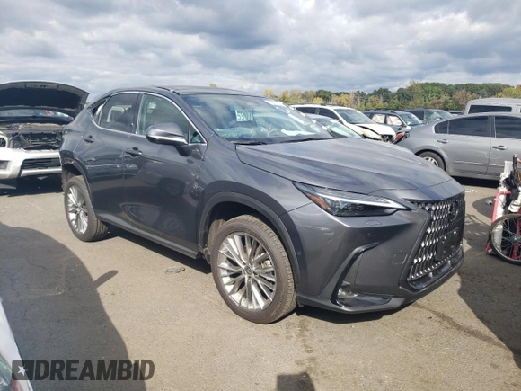 2023 Lexus NX 350h Luxury with VIN 2T2HKCEZ0PC014367, listed as a Copart auction lot 72261014 with Not Provided miles and Salvage Title. Bid and sale history available at DreamBid. Image 4.