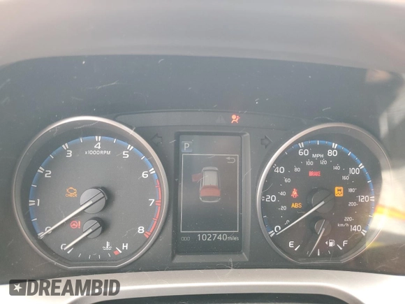 2017 Toyota RAV4 LE with VIN JTMZFREV0HJ108106, listed as a Copart auction lot 51714435 with 102,740 mi miles and Salvage Title. Bid and sale history available at DreamBid. Image 9.