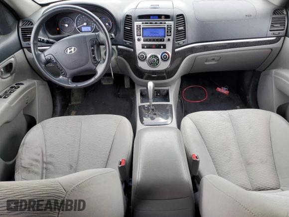 2009 Hyundai Santa Fe GL with VIN 5NMSG13EX9H312227, listed as a Copart auction lot 62176495 with 153,746 mi miles and Salvage title. Bid and sale history available at DreamBid. Image 8.