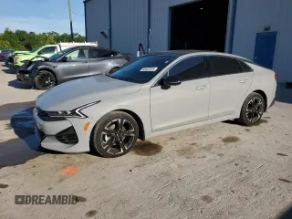 2024 Kia K5 GT-Line with VIN 5XXG64J2XRG264861, listed as a Copart auction lot 50602045 with 22,696 mi miles and Salvage Title. Bid and sale history available at carsss.com. Image 1.