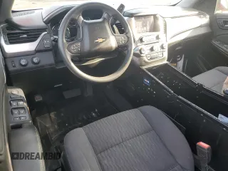 2019 Chevrolet Tahoe Commercial with VIN 1GNSKFEC1KR345195, listed as a Copart auction lot 48791005 with Not provided miles and Salvage title. Bid and sale history available at DreamBid. Image 8.