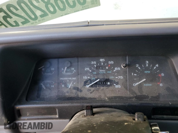 1994 Ford Ranger Splash with VIN 1FTCR14XXRPC09962, listed as a Copart auction lot 55682025 with 146,111 mi miles and Salvage title. Bid and sale history available at DreamBid. Image 9.