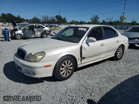 2003 Hyundai Sonata GLS with VIN KMHWF35H03A880636, listed as a Copart auction lot 49477875 with 273,760 mi miles and Salvage Title. Bid and sale history available at carsss.com. Image 1.